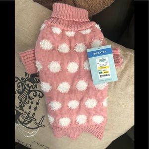 NWT dog sweater
